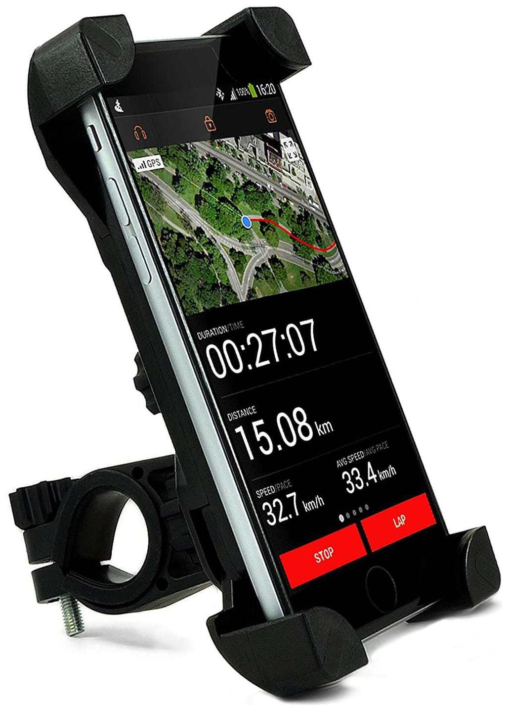 

CHG Universal 360 deg Rotating Mobile Phone Mount Stand For Bikes