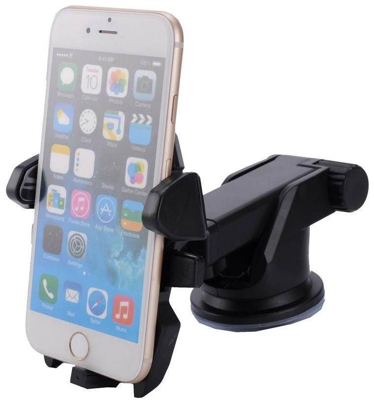

CHG Long Neck One Touch Car Dashboard Glass Mount Phone Mobile HolderFor Fiat
