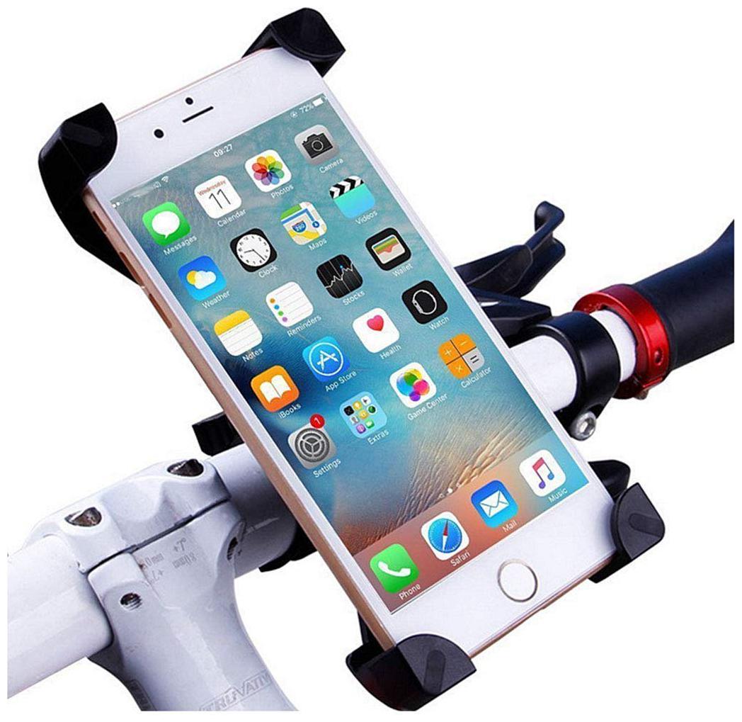 

CHG Motorcycle with 360 deg Rotation Cell Phone Cradle Mount Holder for All Size Mobile Phones
