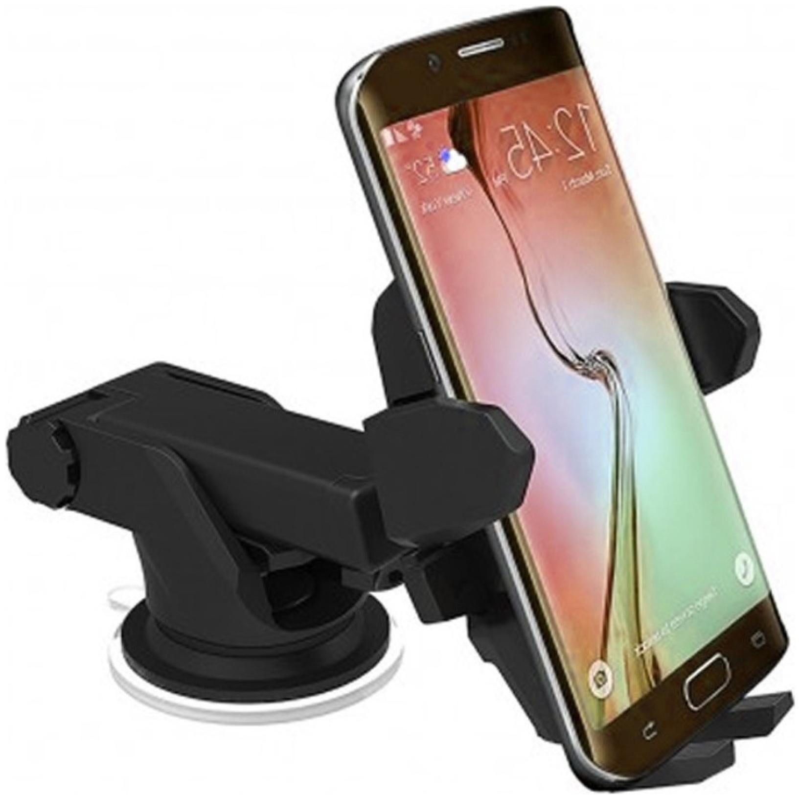 

Crystal Digtal One Touch with Ultimate Reusable Suction Cup for Car Dashboard Car Windshield