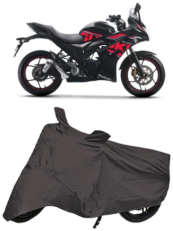 

De-Autocare Premium Quality Grey Matty Bike Body Cover for Suzuki Gixxer SF