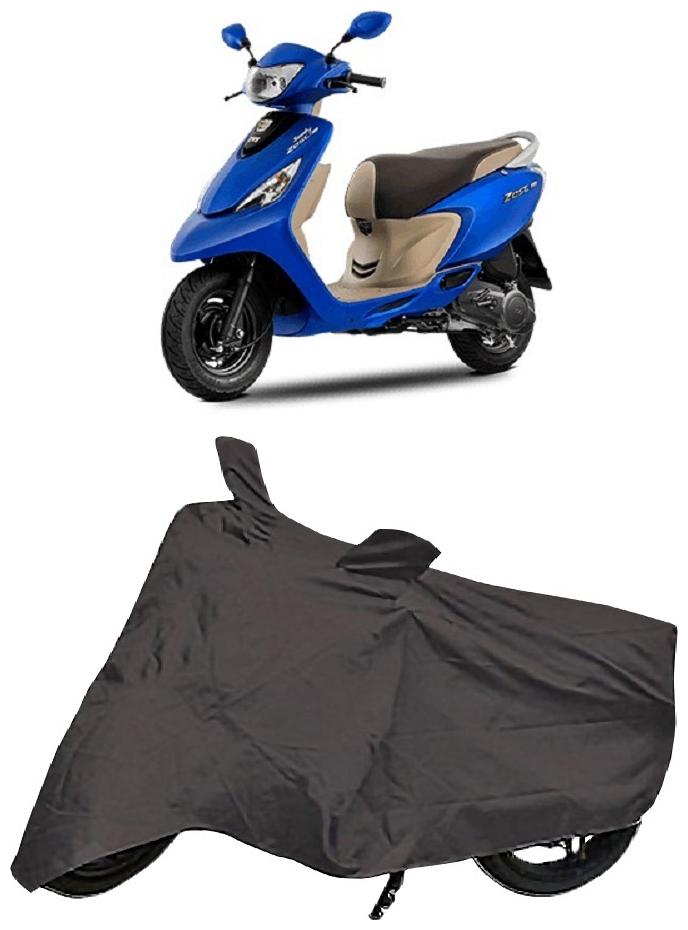 

De-Autocare Premium Quality Grey Matty Scooty Body Cover for TVS Scooty Zest 110