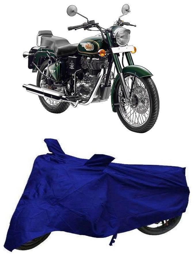 

De-Autocare Premium Quality Royal Blue Matty Bike Body Cover for Royal Enfield Bullet 500