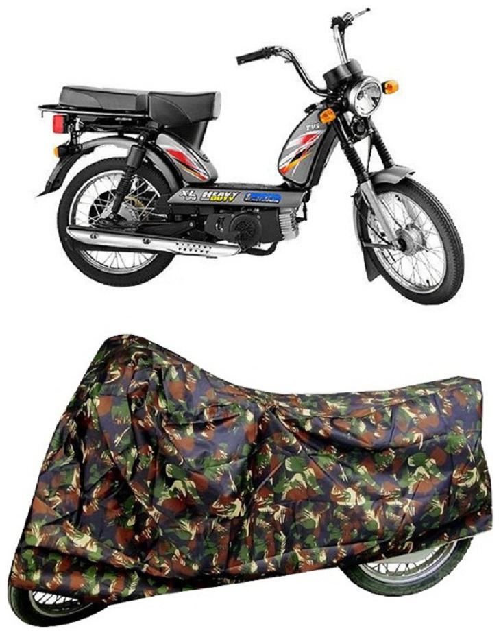 

De-Autocare Premium Quality Multi Matty Scooty Body Cover for TVS Heavy Duty Super XL