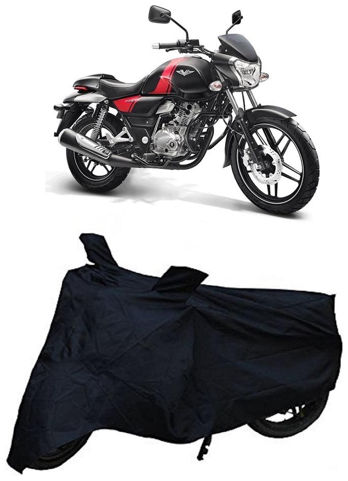 

De-Autocare Premium Quality Black Matty Two Wheeler Bike Body Cover For Bajaj Vikrant V15