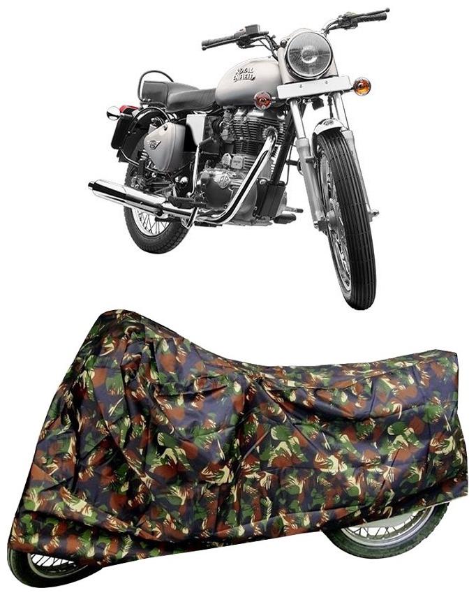 

De-Autocare Premium Quality Multi Matty Bike Body Cover for Royal Enfield Bullet 350