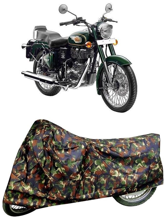 

De-Autocare Premium Quality Multi Matty Bike Body Cover for Royal Enfield Bullet 500