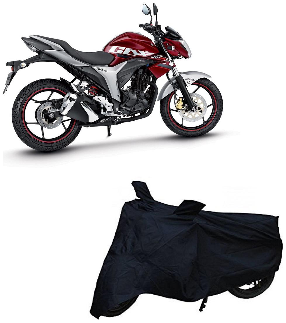 

De-Autocare Premium Quality Black Matty Two Wheeler Body Cover For Suzuki Gixxer