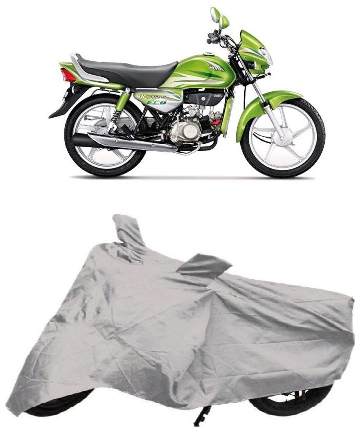 

De-Autocare Premium Quality Silver Matty Bike Body Cover for Hero HF