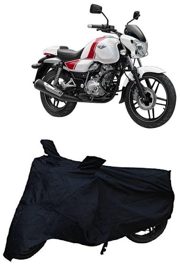 

De-Autocare Premium Quality Black Matty Two Wheeler Bike Body Cover For Bajaj Vikrant V12