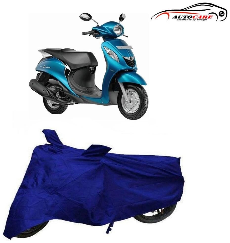

De-Autocare Premium Quality Royal Blue Matty Scooty Body Cover For Yamaha Fascino