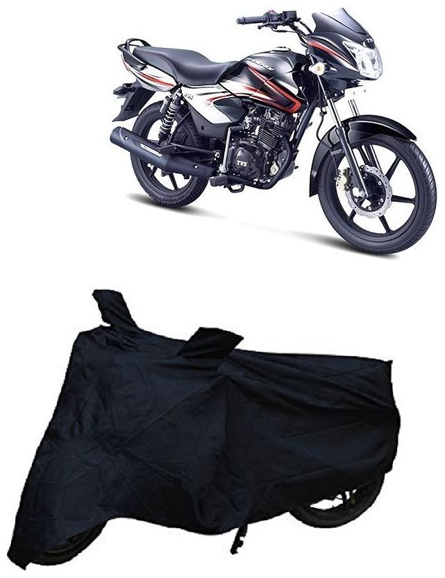 

De-Autocare Premium Quality Black Matty Two Wheeler Bike Body Cover For TVS Phoenix