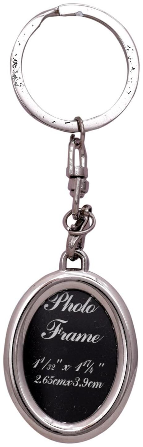 

Dealfinity DKYCN924 Oval Shape Photo Frame Key Chain