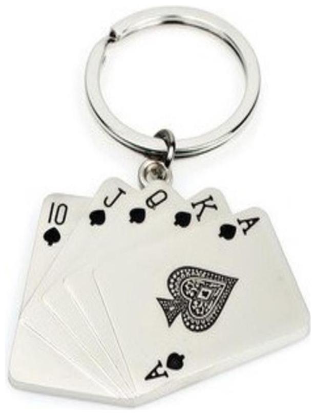 

Dealfinity Poker Buddy Metal Key Chain