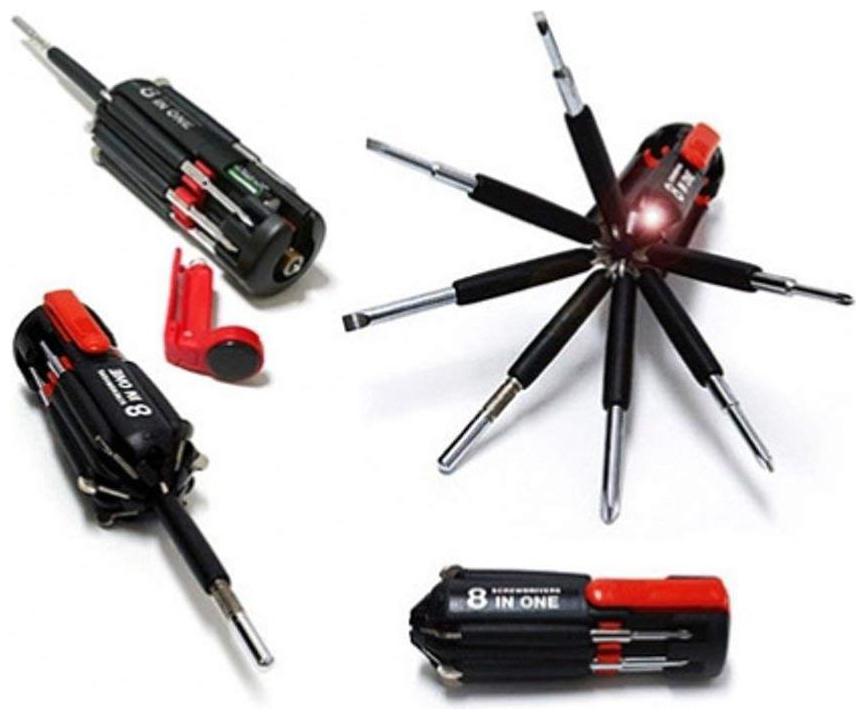 

Deodap Multi Portable Canflon 8 In One Tool Kit With LED Light