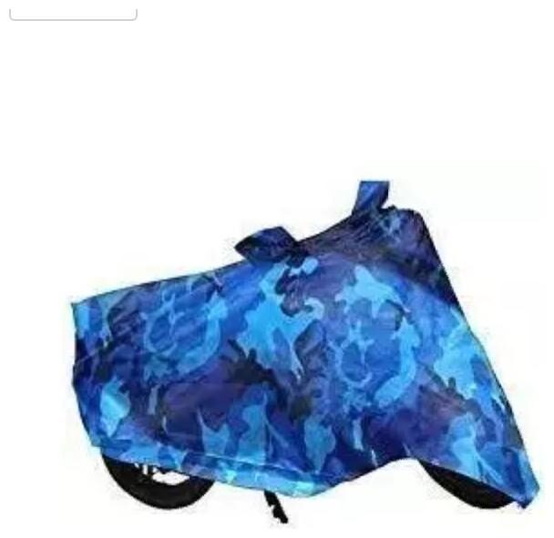 

Dh Creation Blue Jungle Print Dust Water Resistant Bike Body Cover For Bajaj Pulsar 220 DTS-I