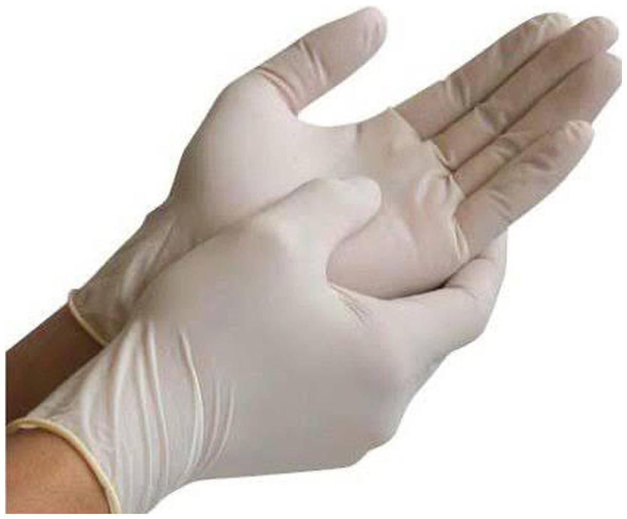 Buy Disposable Hand Gloves (White) Pack of 100 Online at Low Prices