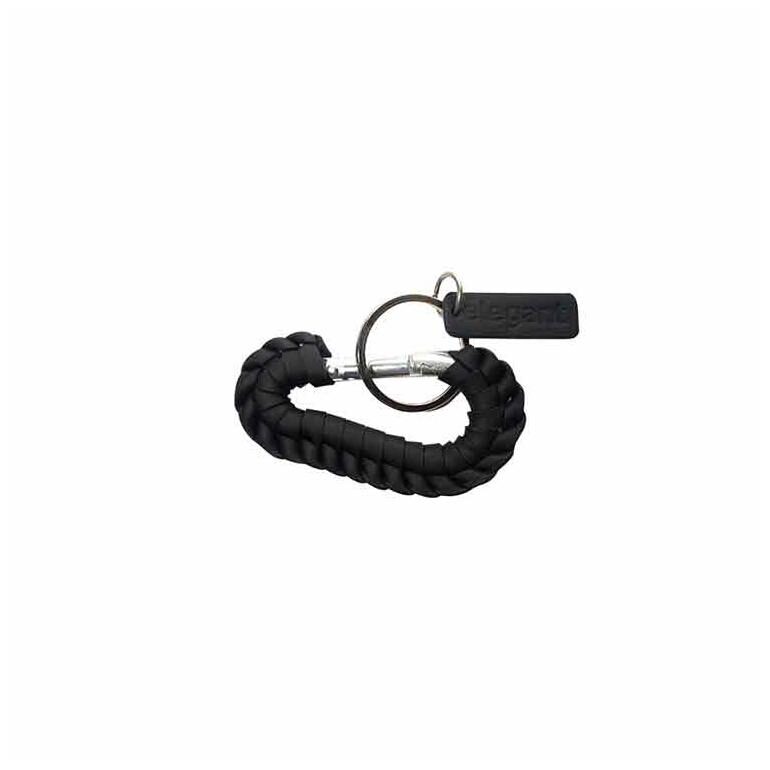 

Elegant ELE-16 Leather Keychain for Car (Black)