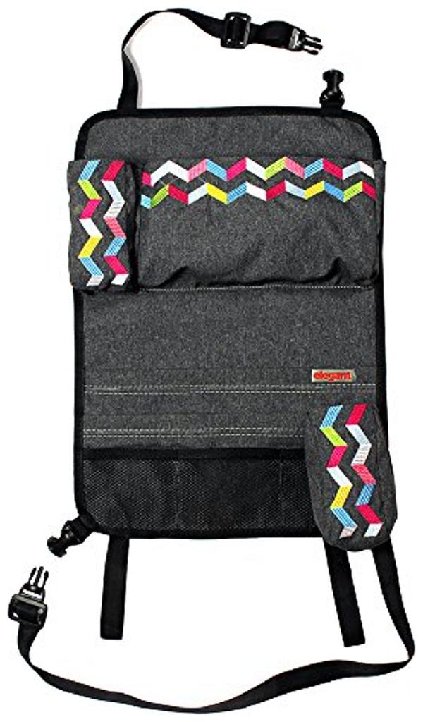 

Elegant Rainbow Multi Pocket Car Back Seat Organizer For Mitsubishi Outlander