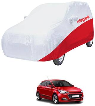 Buy Elegant Waterproof Car Body Covers Compatible With Hyundai Elite I20 White Red Online At Low Prices In India Paytmmall Com