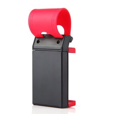 Evaluemart Car Steering Wheel Mobile Phone Socket Holder