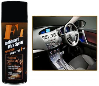 Buy F1 Dashboard Wax Polish Spray & Shiner for Leather ...