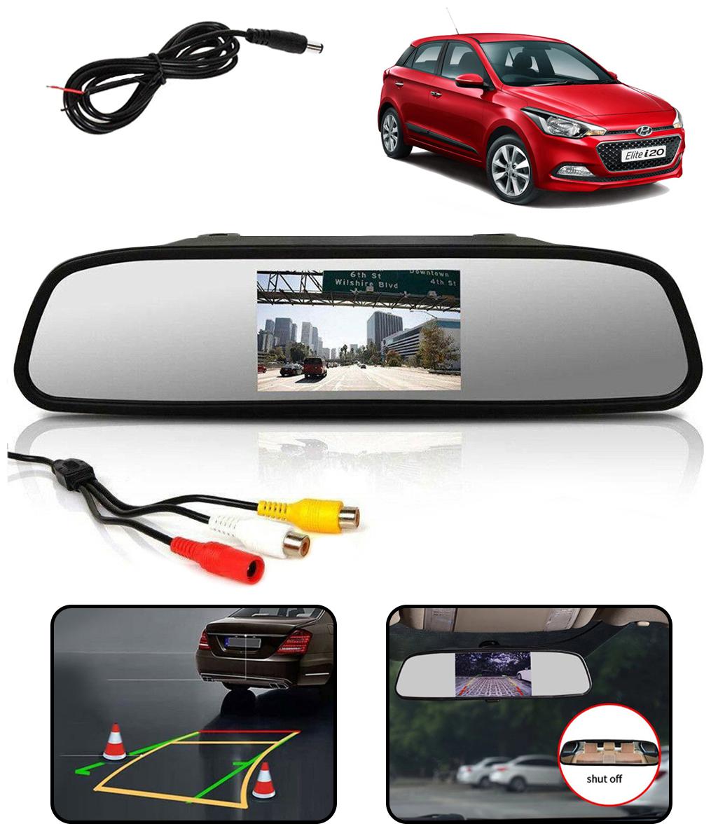 Buy FABTEC 4.3 Digital TFT LCD Screen Rearview Mirror Monitor For Car