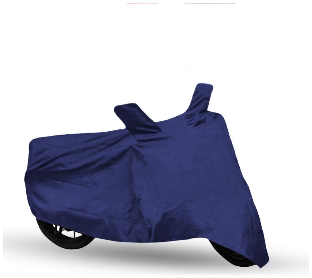 

FABTEC Bike Body Cover For Hero Ignitor Motorcycle Cover With Storage Bag (Blue)