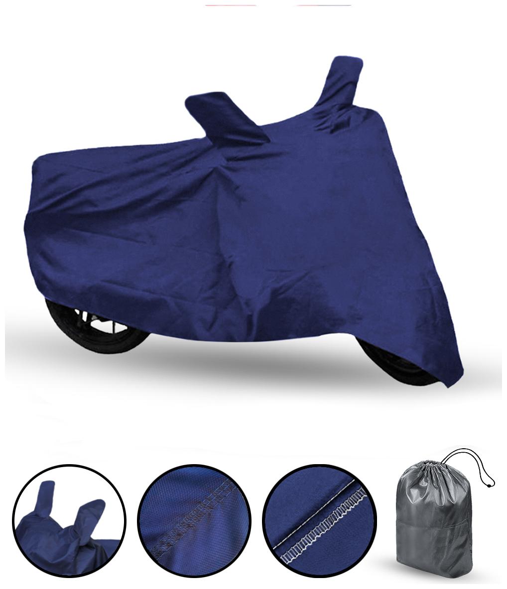 

FABTEC Bike Body Cover For Royal Enfield Classic 350 Motorcycle Cover With Storage Bag (Blue)