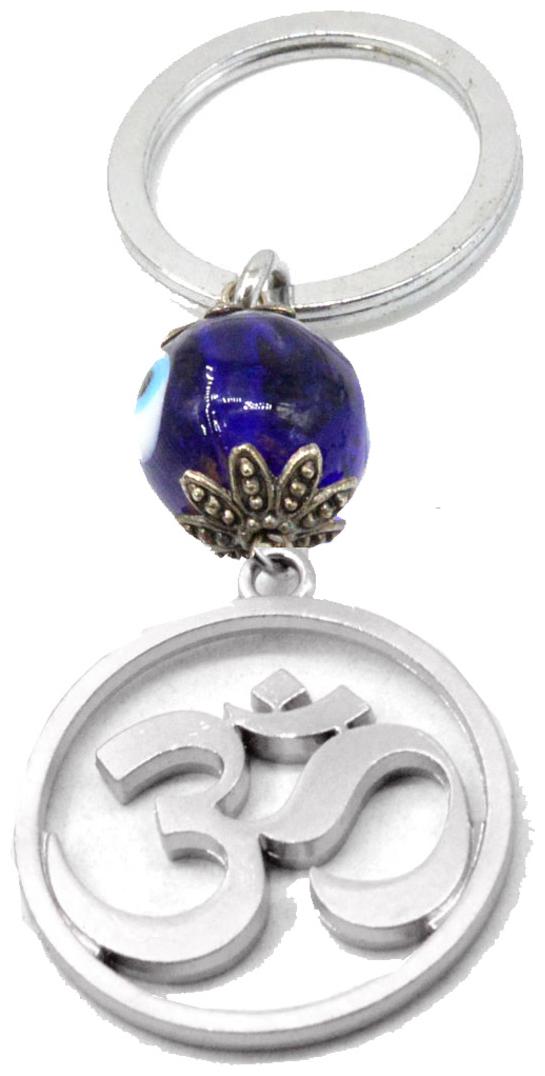

Faynci Om Evil Eye Key Chain Keying for Cars Blessings of God Always with You for good luck gifting family member friends