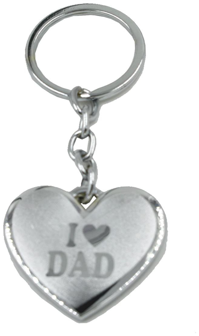 

Faynci Premium Quality Metal I Love Dad Key Chain for Gifting