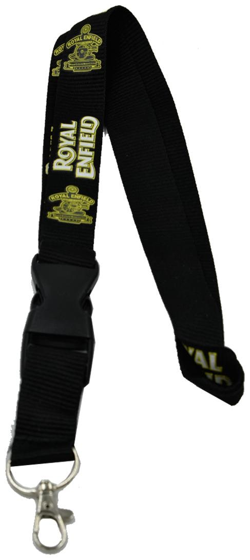 

Faynci Quality Fabric Universal 54 CM Black Belt Key Chain for Royal Enfield Lover