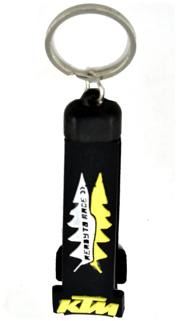 

Faynci Ready to Race Quality Black Yellow KTM Key Chain