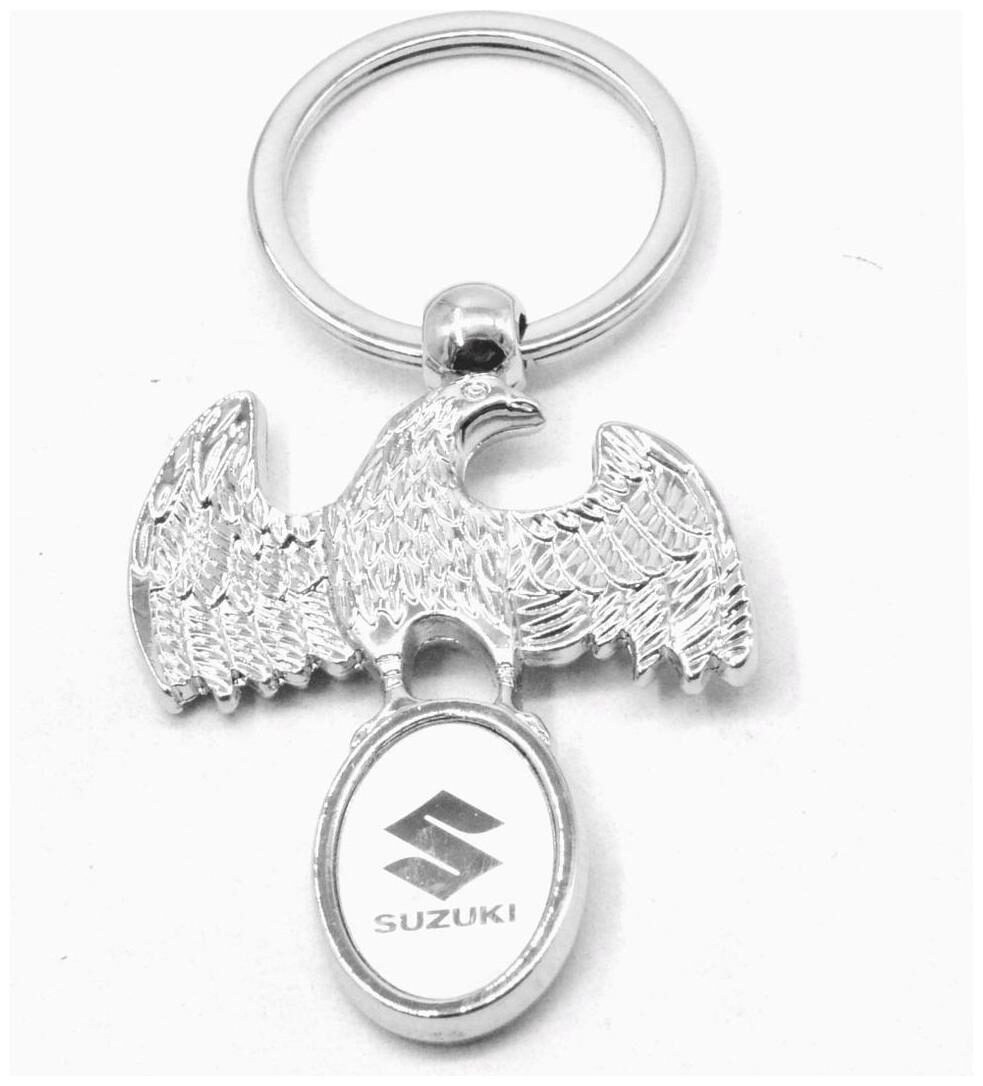 

Faynci Superior High Quality Design Eagle SUZUKI Logo King Key Chain for Suzuki Lover