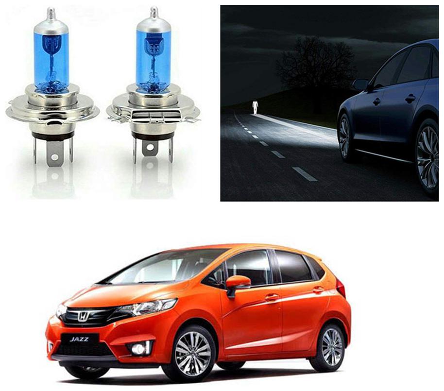 

feelitson Car 12V 130 100W H4 High Beam Halogen Head Light Bulb (Set of 2) for All Cars