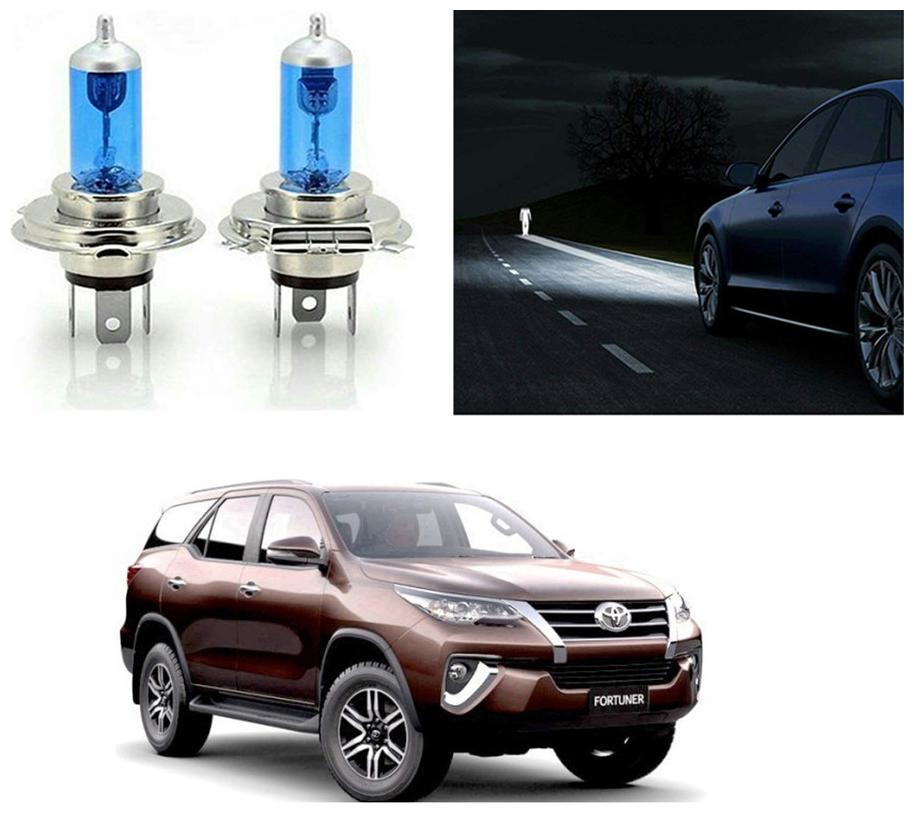 

feelitson Car 12V 130 100W H4 High Beam Halogen Head Light Bulb (Set of 2) for All Cars