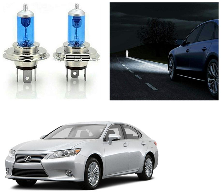 

feelitson Car 12V 130 100W H4 High Beam Halogen Head Light Bulb (Set of 2) for All Cars