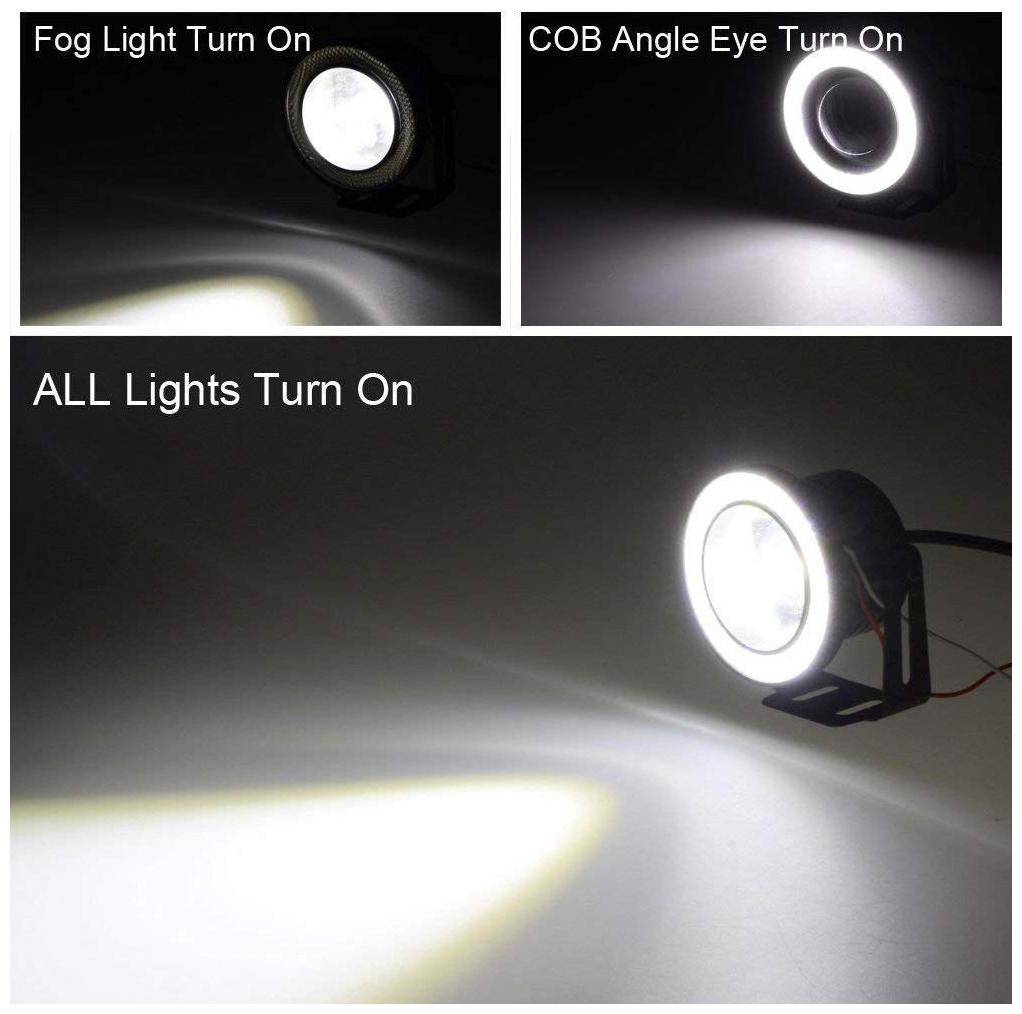 

FOG LIGHT WHITE LIGHT 3 5 HIGH POWER LED PROJECTOR FOG LIGHT COB