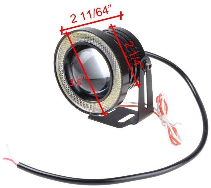 

FOG LIGHT WHITE LIGHT 3 5 HIGH POWER LED PROJECTOR FOG LIGHT COB