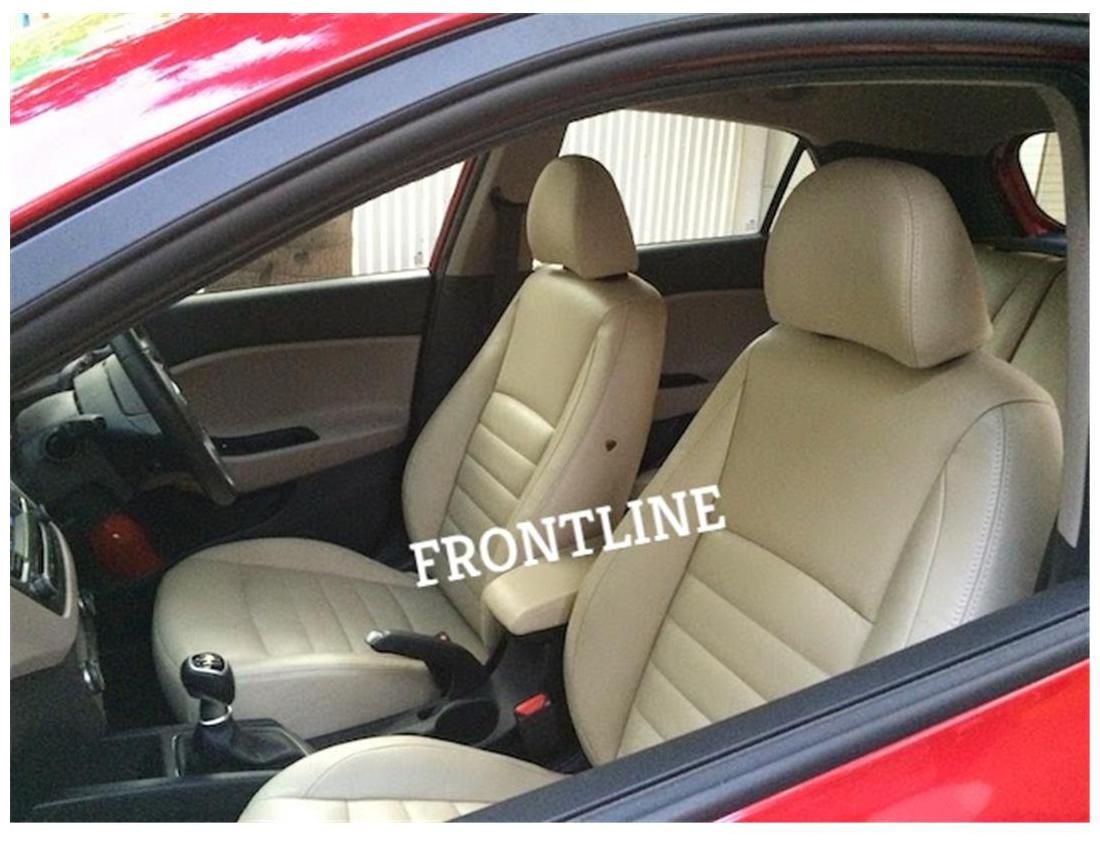 Frontline Pu Leather Car Seat Cover For Maruti Baleno