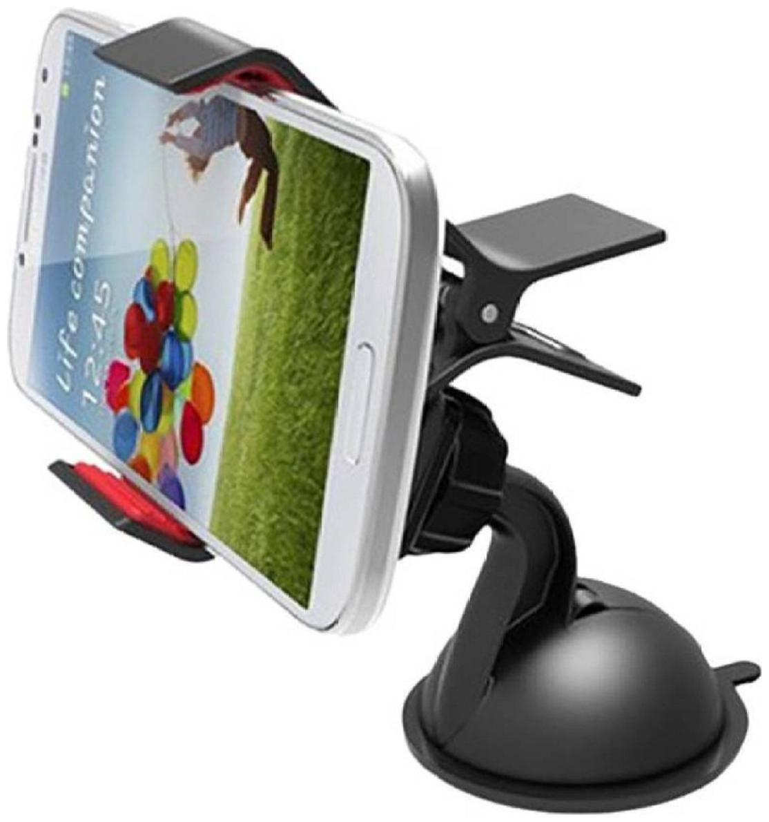 

Gadgetx 360 deg Rotating Mobile Phone GPS Holder Stand Car Mount for Smartphones