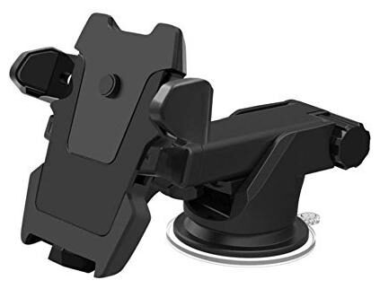 

Gadgetx Smart Universal Mobile Stand For Car With Quick One Touch Technology (Expandable Rotatable) (Black)