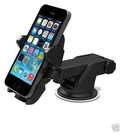

Gadgetx Windshield Mount Stand Car Home Desk Cradle A C Holder Suction for Mobile Phone Single