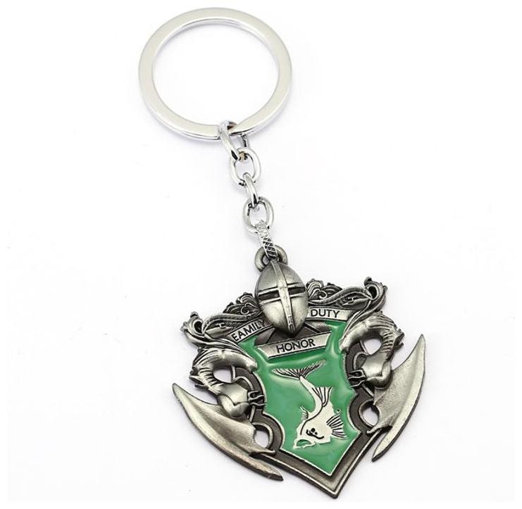 

Game of Thrones House-Tully Family Duty Honor new Color 3D Key Chain