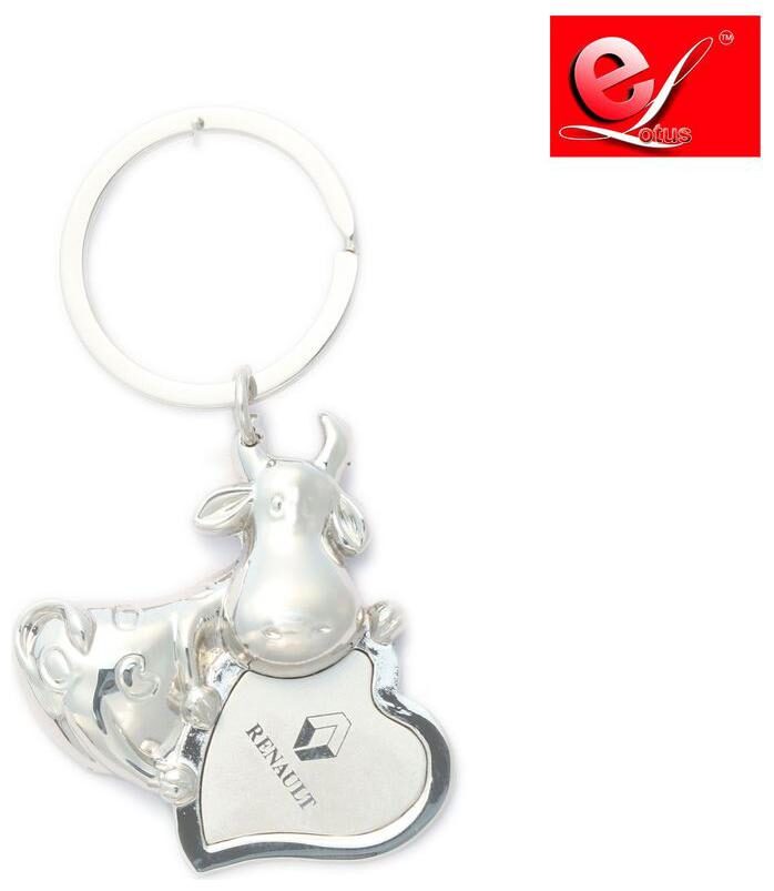 

Glossy RENAULT Logo Metal Key Chain