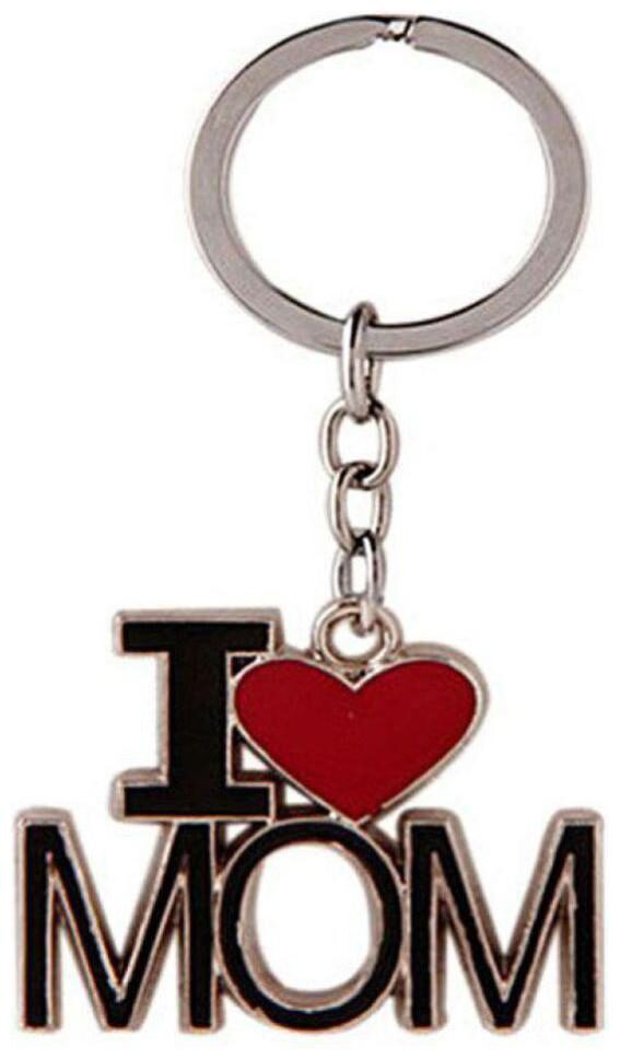

GRD Enterprises I Love Mom Key Chain Silver MultiPurpose keychain
