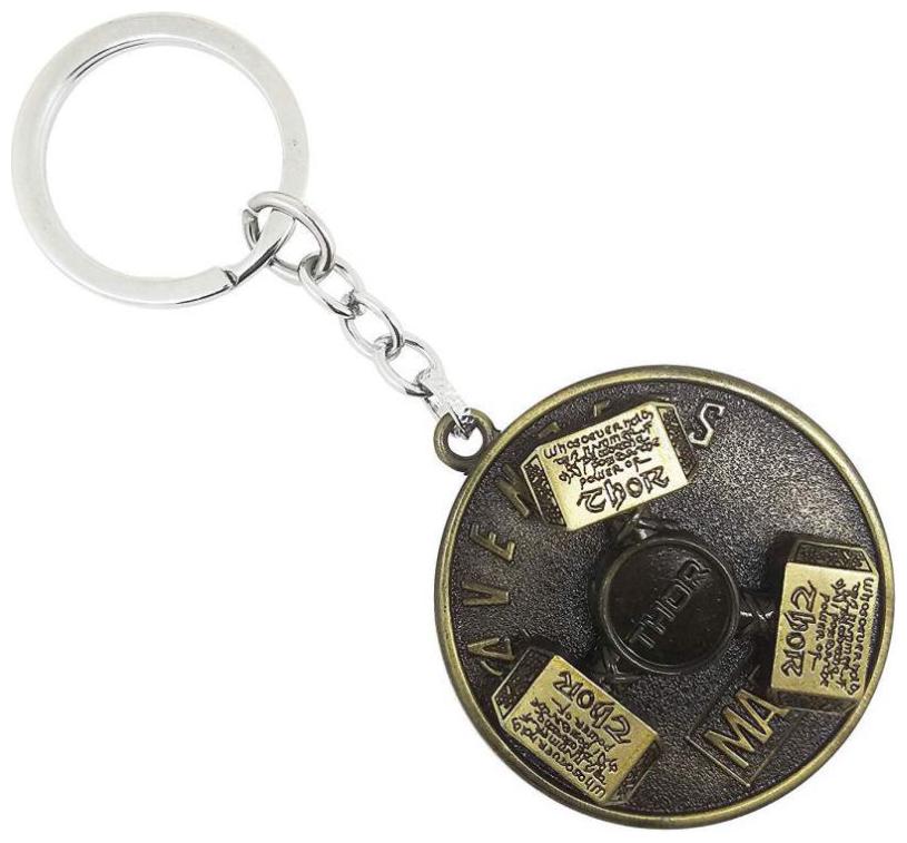 

GRD Enterprises Thor Hammer Rotating Metal Key Chain