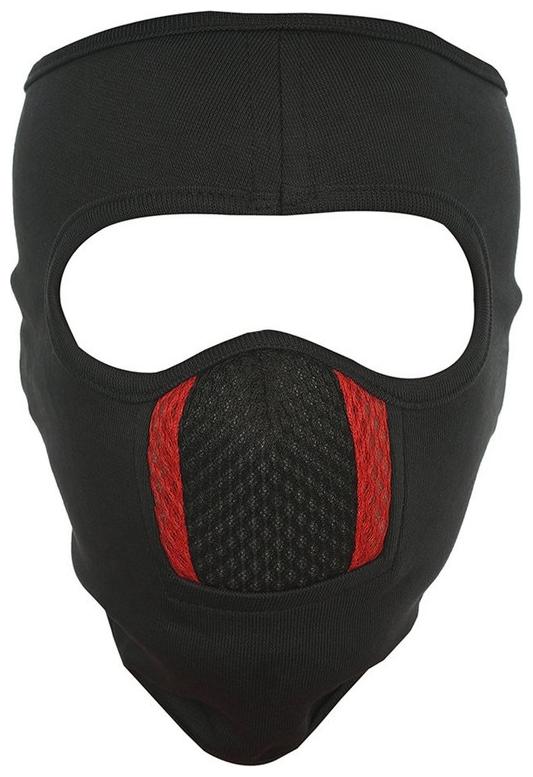 

H-Store Ninja Black Red Black Unisex Balaclava Lycra Face Mask Bike Riding Mask