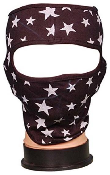 

H-Store Ninja Star Black Plain Unisex Balaclava Lycra Face Mask Bike Riding Mask