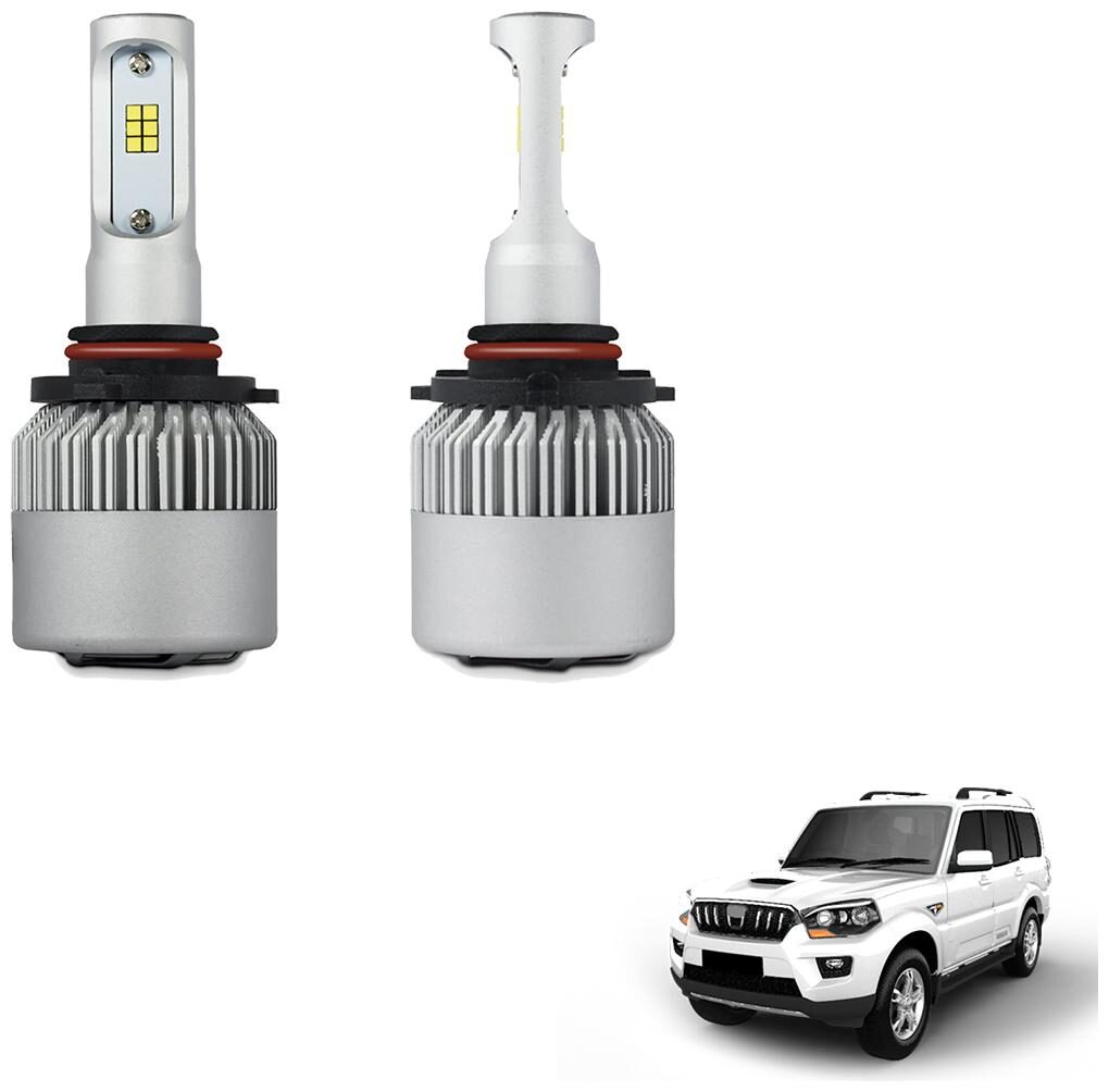 

H4 6000K Car LED Headlight Bulb Pair for Mahindra Scorpio